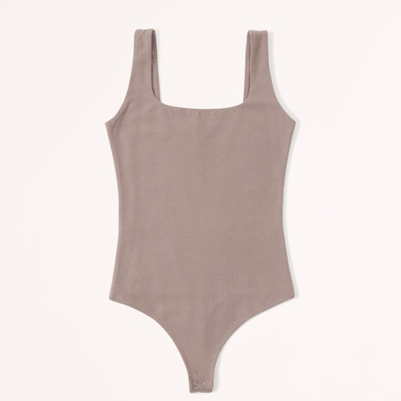 Abercrombie & Fitch Tops - Abercrombie & Fitch Taupe One-Piece Swimsuit